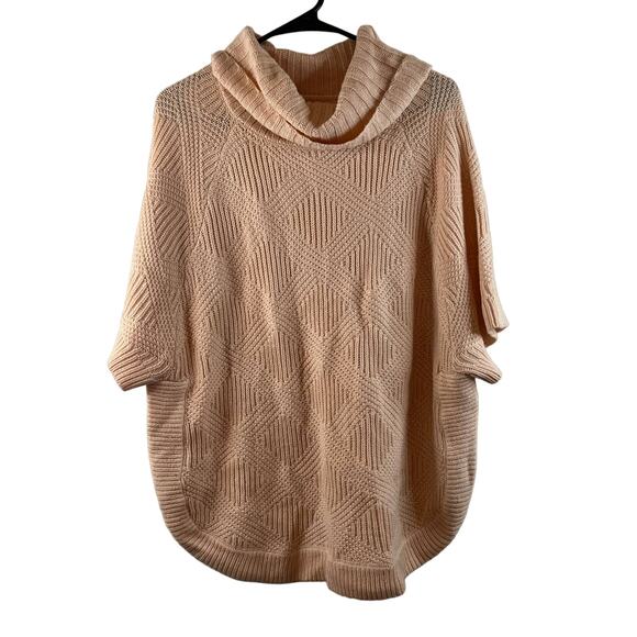 New York and Company Pink Turtleneck Sweater Size Large - Picture 1 of 3